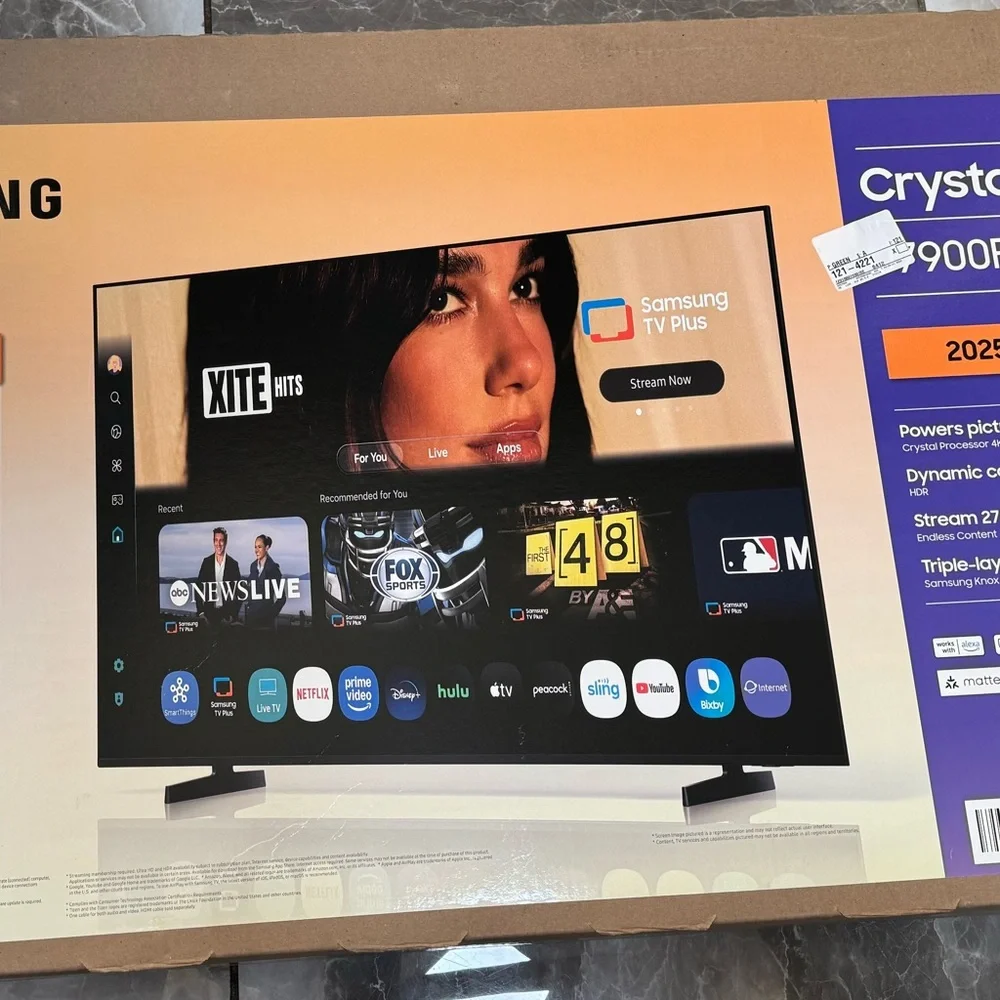 Samsung Crystal UHD 4K Smart TV